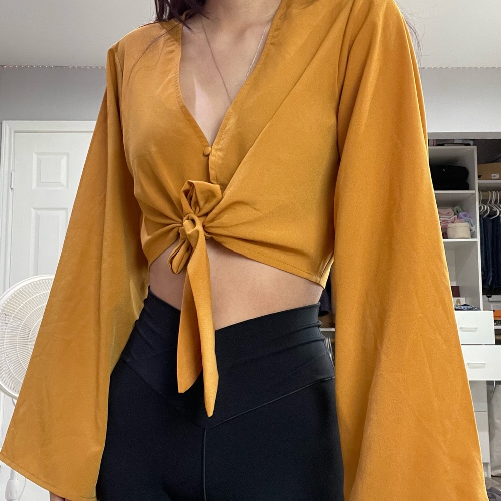 forever 21 contemporary crop top